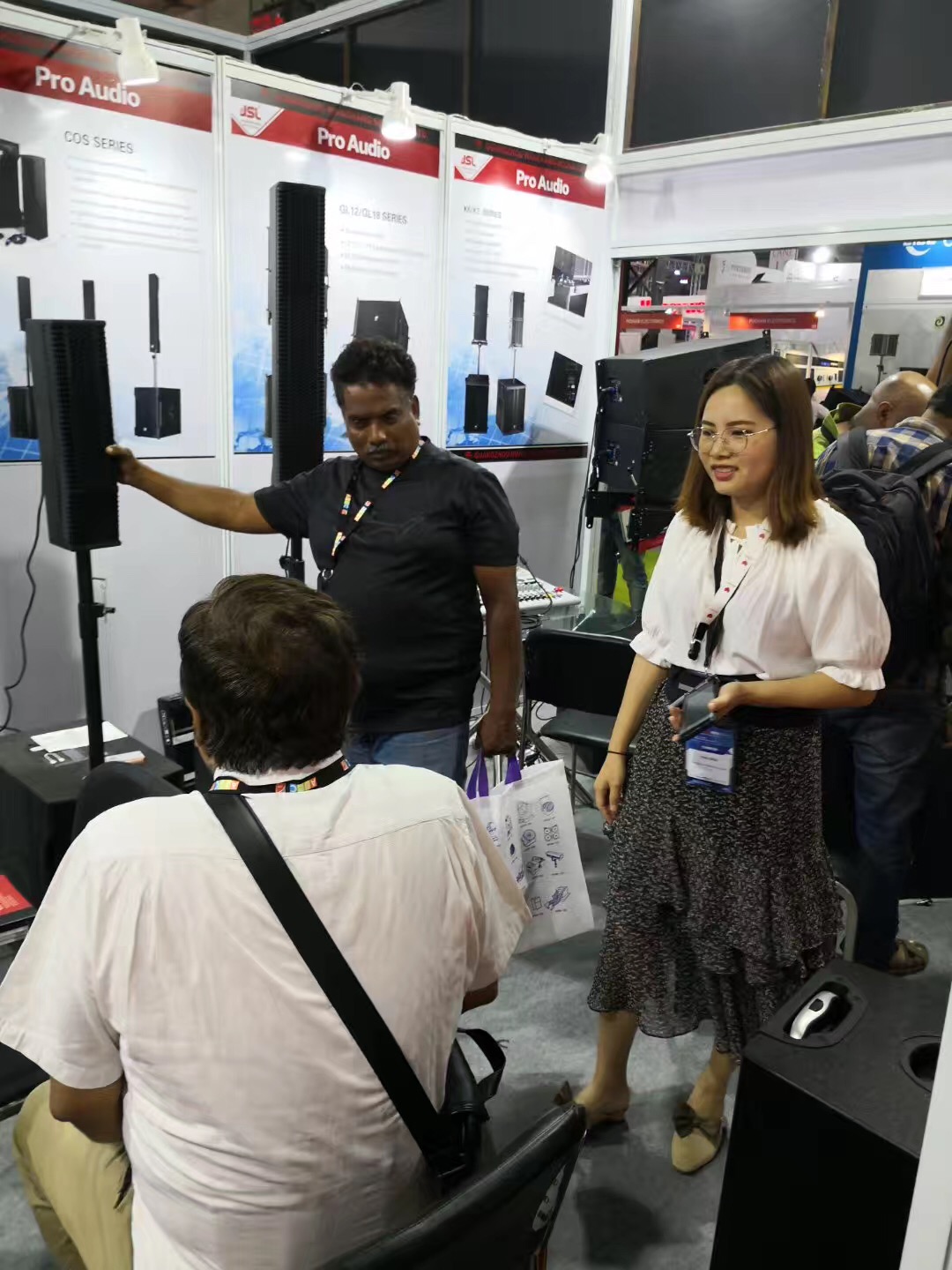 JSL绿巨人软件免费看污黄视频音响出席印度孟买PALM Expo India 2019