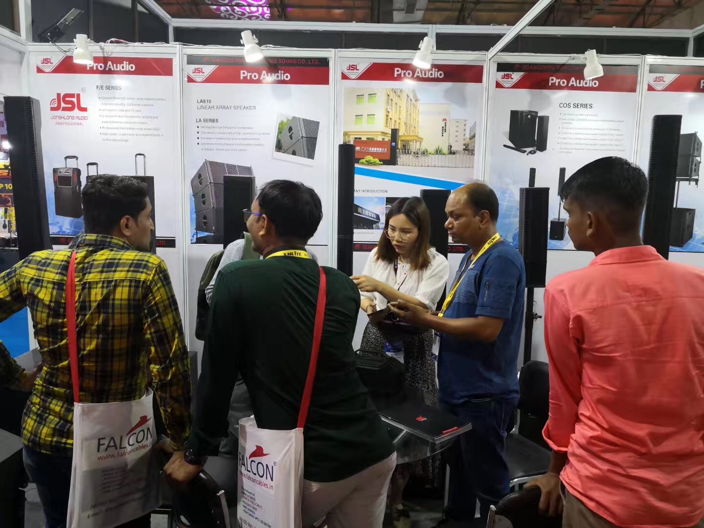 JSL绿巨人软件免费看污黄视频音响出席印度孟买PALM Expo India 2019