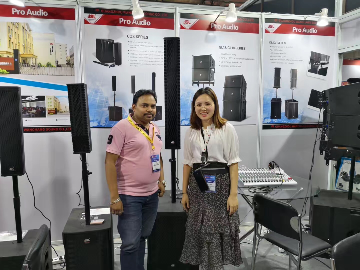 JSL绿巨人软件免费看污黄视频音响出席印度孟买PALM Expo India 2019