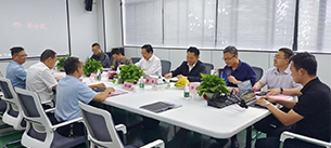 德州市天衢新区党工委副书记、管委会主任王大山等一行到我司-广东万昌科技实业有限公司参观考察